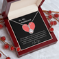 Couple Necklace Set - Friendship Necklaces - Customize Couple Necklacemy Soulmate - I Love You - Necklace -  to My Wife Necklace From Husband - to My Soulmate Necklace for Women