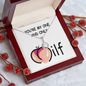 Special Love Knot Necklace From Husband - Gift for Wife You're My One and Only - Wife Birthday Gift - Anniversary Gift for Wife From Husband - Gift for My Wife - Romantic Wife Gift