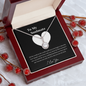 My Soulmate, Love You - Necklace - Customize Couple Necklace  - Valentine's Day Gift - to My Wife Necklace - Romantic Gift for Wife - to My Soulmate Necklace for Women - Couple Necklace Set