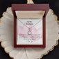To My Soulmate - I Love You Necklace - To My Wife Necklace - Valentines Day Gifts For Wife - To My Beloved Soulmate - To My Wife Necklace From Husband - Birthday Gift for her - Anniversary Gift for her