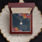 To My Wife - Necklace Gift Set -  - To My Wife Necklace With Message Card - Romantic Wife Gift - Couple Necklace Set - Friendship Necklaces  - Anniversary Gift For Wife