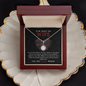 To My Smokin' Hot Wife - Gift For Wife - You Are Engine To My Life - Love Knot - Gift For My Wife - Romantic Wife Gift - Wife Birthday Surprise - Love knot Pendant Necklace