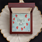 Valentine's day gift - Wife Neckless - Gift for wife - Classic lockets for soulmate - Diamond colour Neckless for Beloved wife, Pretty Neckless Gift for wifey, Soulmate Nackless for Gift - Round Diamond colour lockets for wifey
