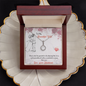 To My Wife Necklace From Husband- To My Soulmate Necklace For Women - Custom Necklace for Your Beautiful lady - Diamond for soulmate