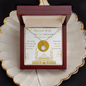 Beautiful Eid Gift for Wife - Dearest Wife, Friendship Necklaces, Romantic Neckless for wife, Valentine Neckless for wife, Love design Neckless for wife, Best Gift for Eid 2025, Diamond Neckless for wife