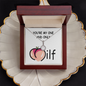 Special Love Knot Necklace From Husband - Gift for Wife You're My One and Only - Wife Birthday Gift - Anniversary Gift for Wife From Husband - Gift for My Wife - Romantic Wife Gift