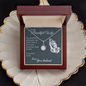 For My Beautiful Wife Love Your Husband, wife gift from husband future husband, Anniversary Gift For Wife, To My Wife Necklace, Romantic Gift for Wife, Romantic poet Necless for your Beautiful wife