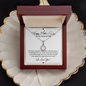 Gift for My Wife - Romantic Wife Gift - Wife Birthday Gift - Anniversary Gift for Wife From Husband - Customize Couple Necklace - Mothers Day Best Gift Necklace - Best Quality Necklace for Wife