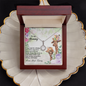 To My Mommy From Your Tummy Ryan Giraffe - To My Mom Necklace - Mother's Day Gift - Love Message Gift for Mother - Love Knot for mom