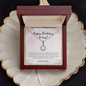 To My Soulmate Necklace For Women -  Necklace For Wife From Husband - Happy Birthday Krissy - Ultra Geheimes Projekt - Diamond Neckless for Wifey - Best Birthday Gift for Wifey - Locket for wifey