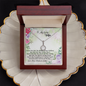 To My Love Wife Necklace - Love your husband lathan - Love Your Husband Lathan - Anniversary Gift for wife - Necklace for soulmate - Love knot - Gift from Husband