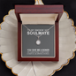 To My Smokin' Hot Soulmate - You Give Me A Boner - Gift for wife - Dirty Talk - To My Wife Necklace From Husband - To My Queen - To My Wife Necklace Anniversary Gift For Wife