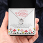 Happy Mothers Day I Love You Mom Forever And Always, Mum Gifts from Daughter, Mothers Day Gifts, Birthday Jewelry, Mom Necklace, Mother Necklace, Mom Bday Gift Ideas, Gift from Daughter, Jewelry for Mom, Mother's Day Gift Ideas Love Your Mom