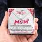 Mothers Day Gifts For Mom From Daughter Mom Necklace For Women New Mom Gifts Birthday Christmas Gifts With Heartfelt Message & Lighted Box, Mom Necklace, Mother Necklace, Mom Gift, Gift from Daughter, Jewelry for Mom, Mother's Day Gift