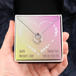 Mothers Day Gifts For Mom From Son Daughter Mom Necklace For Women New Mom Gifts Birthday Christmas Gifts With Heartfelt Message & Lighted Box, Thank You For All You Do
