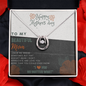 To My Beautiful Mom I Love You No Matter What, Happy Mother's Day Gifts From Daughter Son, Necklace Gift for Mom, Jewelry Gift Ideas for Mama, New Mom Gift, Necklace Gift Ideas for Mommy
