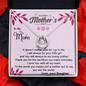 Happy Mothers Day Gifts For Mom From Daughter, Birthday Christmas Gifts With Heartfelt Message & Lighted Box, Mom Necklace, Mother Necklace, Mommy Mama Gift, Gift from Daughter, Jewelry for Mom, Mother's Day Gift Ideas, Love Your Daughter