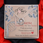 Happy Mother Day Gifts, Mom Thank you for the Genes That provided with Sentimental Message Card Present, Mom Necklace, Mother Necklace, Mom Gift, Gift from Daughter, Jewelry for Mom, Mother's Day Gift, Gifts for Women