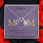 Happy Mothers Day Gifts For Mom From Daughter, Birthday Christmas Gifts With Heartfelt Message & Lighted Box, Mom Necklace, Mother Necklace, Mommy Mama Gift, Gift from Daughter Son Kids, Jewelry for Mom, Mother's Day Gift Ideas