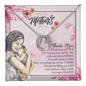 Happy Mothers Day I Love You Mom Forever And Always, Mom Gifts from Daughter Son, Mothers Day Gifts, Birthday Jewelry, Mom Necklace, Mother Necklace, Mom Bday Gift Ideas, Gift from Son Daughter, Jewelry for Mom, Mother's Day Gift Ideas Love Your Mom