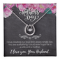 Happy Mothers Day Gifts Ideas For Cute Wife Mom, I Love You, Your Husband, Wife Necklace, Kids Mom Gift, Gift from Hubby, Jewelry for Wifey, Mother's Day Gift, Wife from Husband, Unique Moms Birthday Gift Ideas