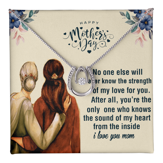 Mothers Day Gifts For Mom From Daughter, Mom Necklace For Women, New Mom Gifts Birthday Christmas Gifts With Heartfelt Message & Lighted Box, Mom Necklace, Mother Necklace, Mommy Mama Gift, Gift from Daughter, Jewelry for Mom, Mother's Day Gift Ideas