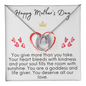 Happy Mothers Day Gifts Ideas For Cute Mom, Mama Was My Greatest Teacher, Mom Necklace, Mother Necklace, Mom Gift, Gift from Daughter, Jewelry for Mom, Mother's Day Gift, Mom from Son Daughter, Unique Moms Birthday Gift Ideas