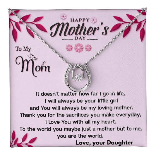 Mothers Day Gifts For Mom From Son Daughter Mom Necklace For Women New Mom Gifts Birthday Christmas Gifts With Heartfelt Message & Lighted Box, Mom Necklace, Mother Necklace, Mommy Mama Gift, Gift from Daughter, Jewelry for Mom, Mother's Day Gift