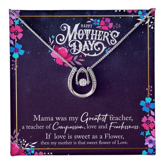 Happy Mothers Day Gifts Ideas For Cute Mom, Mama Was My Greatest Teacher, Mom Necklace, Mother Necklace, Mom Gift, Gift from Daughter, Jewelry for Mom, Mother's Day Gift, Mom from Son Daughter, Unique Moms Birthday Gift Ideas