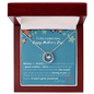 To The Coolest Mom Happy Mother's Day I Love You, Mom Necklace, Mothers Day Gift Ideas From Daughter or Son, Mama Gift, Gift from Daughter, Jewelry for Mom Mommy, Lucky In Love Necklace Mother's Day Gift