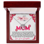 Mothers Day Gifts For Mom From Daughter Mom Necklace For Women New Mom Gifts Birthday Christmas Gifts With Heartfelt Message & Lighted Box, Mom Necklace, Mother Necklace, Mom Gift, Gift from Daughter, Jewelry for Mom, Mother's Day Gift