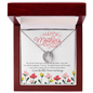 Happy Mothers Day I Love You Mom Forever And Always, Mum Gifts from Daughter, Mothers Day Gifts, Birthday Jewelry, Mom Necklace, Mother Necklace, Mom Bday Gift Ideas, Gift from Daughter, Jewelry for Mom, Mother's Day Gift Ideas Love Your Mom