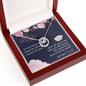 Happy Mother's Day Gifts From Daughter With Heartfelt Message & Lighted Box 2025, Necklace Gift for Mom, Necklace Gift Ideas for Mom, Mom Birthday Gift Necklace, Jewelry Gift Ideas for Mom, New Mom Gift
