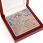 Happy Mother Day Gifts, Mom Thank you for the Genes That provided with Sentimental Message Card Present, Mom Necklace, Mother Necklace, Mom Gift, Gift from Daughter, Jewelry for Mom, Mother's Day Gift, Gifts for Women