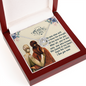 Mothers Day Gifts For Mom From Daughter, Mom Necklace For Women, New Mom Gifts Birthday Christmas Gifts With Heartfelt Message & Lighted Box, Mom Necklace, Mother Necklace, Mommy Mama Gift, Gift from Daughter, Jewelry for Mom, Mother's Day Gift Ideas