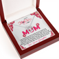 Mothers Day Gifts For Mom From Daughter Mom Necklace For Women New Mom Gifts Birthday Christmas Gifts With Heartfelt Message & Lighted Box, Mom Necklace, Mother Necklace, Mom Gift, Gift from Daughter, Jewelry for Mom, Mother's Day Gift