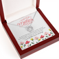 Happy Mothers Day I Love You Mom Forever And Always, Mum Gifts from Daughter, Mothers Day Gifts, Birthday Jewelry, Mom Necklace, Mother Necklace, Mom Bday Gift Ideas, Gift from Daughter, Jewelry for Mom, Mother's Day Gift Ideas Love Your Mom