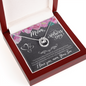 Happy Mother's Day Gift Ideas For Mom Love Your Son, Jewelry for Mom, Mother's Day Gift Ideas, Mother Necklace, Mommy Mama Gift, Birthday Christmas Gifts With Heartfelt Message & Lighted Box, I Love You