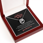 Happy First Mother's Day Gift Ideas For Mom Love Your Son, Jewelry for Mom, Mother's Day Gift Ideas, Mother Necklace, Mommy Mama Gift, Birthday Christmas Gifts With Heartfelt Message & Lighted Box Love Your Baby Bump