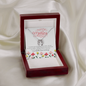 Happy Mothers Day I Love You Mom Forever And Always, Mum Gifts from Daughter, Mothers Day Gifts, Birthday Jewelry, Mom Necklace, Mother Necklace, Mom Bday Gift Ideas, Gift from Daughter, Jewelry for Mom, Mother's Day Gift Ideas Love Your Mom