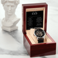 To My Dad Openwork Watch Gift from Daughter or Son, Dad Gifts, Dad Birthday Gift from Son, Daddy Gift Ideas, Christmas Gifts for Father, Daddy Papa Fathers Day Birthday Present Gift for Step Dad From Daughter Son
