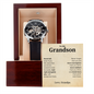Stand Tall Even If You Fall Crafted Cross Openwork Watch Gift For Grandson From Grandpa, Grandson Wedding Gift, Gift From Grandfather To Grandson, Christmas Gift Idea for Grandson From Grandmother or Grandparents