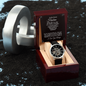 To My Future Husband Openwork Watch With Message Card, Husband Gift From Wife, Necklace For Husband, Romantic Gift, Unique Husband Gifts, Gift For Husband Birthday Christmas Wedding Day, Men Anniversary Necklace