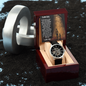 To My Dad Openwork Watch from Daughter or Son, Fathers Day Luxury Watch Gifts for Daddy, Father's Day Gifts for Dad from Daughter, Birthday Christmas Gift Ideas