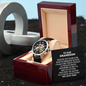 To Our Grandson Men's Openwork Watch, Motivational Graduation Gift, Grandson Wedding Gift, Birthday Present for Grandson, Grandson Christmas Gift Ideas, Birthday Cards For Men, Wedding Gifts
