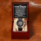 To My Future Husband Openwork Watch, Gift For Him, Gift for Man, Men's Gift, Romantic Gift, Unique Husband Gifts Idea, Gift for Husband, Watches for Men, Fiance Anniversary Wedding Gift, Christmas Birthday Gift for Fiance