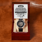 To My Grandson Openwork Watch From Grandma or Grandpa, Gift for Grandson, Birthday Gift for Grandson, Christmas Gift for Grandson, The Perfect Birthday Present for Your Grandson, Wedding Gifts