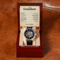 Stand Tall Even If You Fall Crafted Cross Openwork Watch Gift For Grandson From Grandpa, Grandson Wedding Gift, Gift From Grandfather To Grandson, Christmas Gift Idea for Grandson From Grandmother or Grandparents
