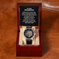 To Our Grandson Men's Openwork Watch, Motivational Graduation Gift, Grandson Wedding Gift, Birthday Present for Grandson, Grandson Christmas Gift Ideas, Birthday Cards For Men, Wedding Gifts