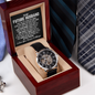 To My Future Husband Openwork Watch, Gift For Him, Gift for Man, Men's Gift, Romantic Gift, Unique Husband Gifts Idea, Gift for Husband, Watches for Men, Fiance Anniversary Wedding Gift, Christmas Birthday Gift for Fiance